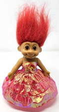 Tracey At The Queen's Ball 7" Russ Troll Doll in Pink Shimmer Dress