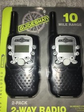 GUIDSMAN 2-WAY RADIO up to 10 MILE RANGE 2 PACK menards