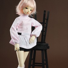 DOLLMORE 1/4 BJD clothes outfits MSD SIZE - YHN Long T Pink A6