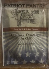 1 Patriot Pantry Survival Emergency Food Cornmel Dumpling