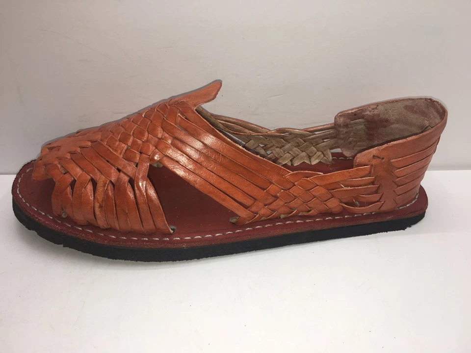 Mens Mexican HUARACHE Sandals Huaraches Mexicanos, Huarache de Correa de Mexico - Image 2 of 4