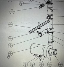 NEW IN BOX** Lancer 1400 LXP  Washer Circulation Pump 23010036 208V 60HZ Getinge