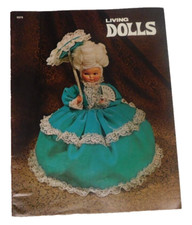 1972 Living Dolls Mangelsens Sewing Craft Doll Clothing Pattern Booklet 0375 SC
