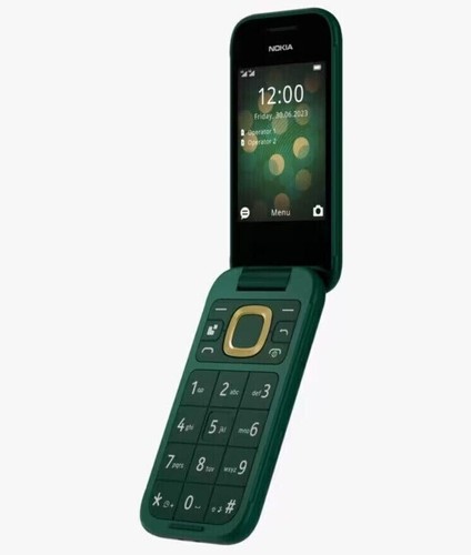 GENUINE Nokia 2660 Flip 2G Unlocked Dual Sim 2G version BIG BUTTONS All Colours - Picture 2 of 12