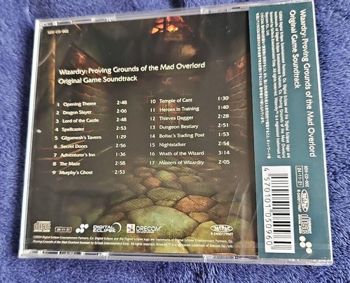 CD Wizardry Proving Grounds of the Mad Overlord Soundtrack 2024 Japan via FedEx - Foto 3 di 3