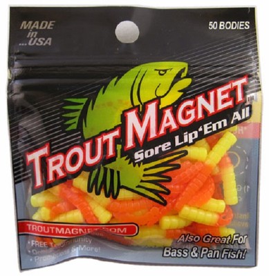 NEW   Trout Magnet   50 Pc. TM Body Pack 