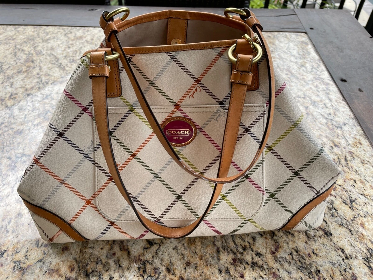 COACH Multiple Compartment Tote in Brown