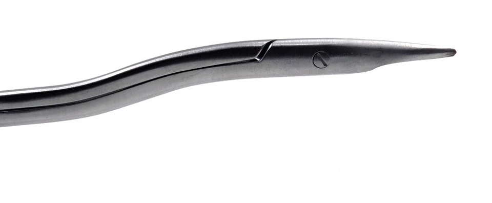 3× Heath Scissors S-Curved 6.25" Working End 1.25" Surgical Instruments - Image 4 of 4