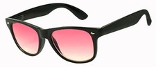 Pink Tint Lens Vintage Retro Sunglasses Color Lens Gradient Classic Retro