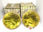 PAIR SEV MARCHAL H1 H3 AMPLILUX 61286903 YELLOW FLAT LENS JEEP PORSCHE HEADLAMP