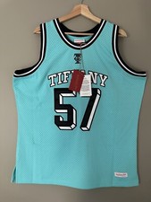 2023 Tiffany & Co x Mitchell & Ness Basketball Jersey Size XL 57