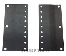 23" to 19" Inch Rack Reducer Adapter Converter Brackets Tab Steel 3 Space 3U 3RU