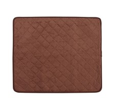 Waterproof Seat Protector, Quilted, Brown