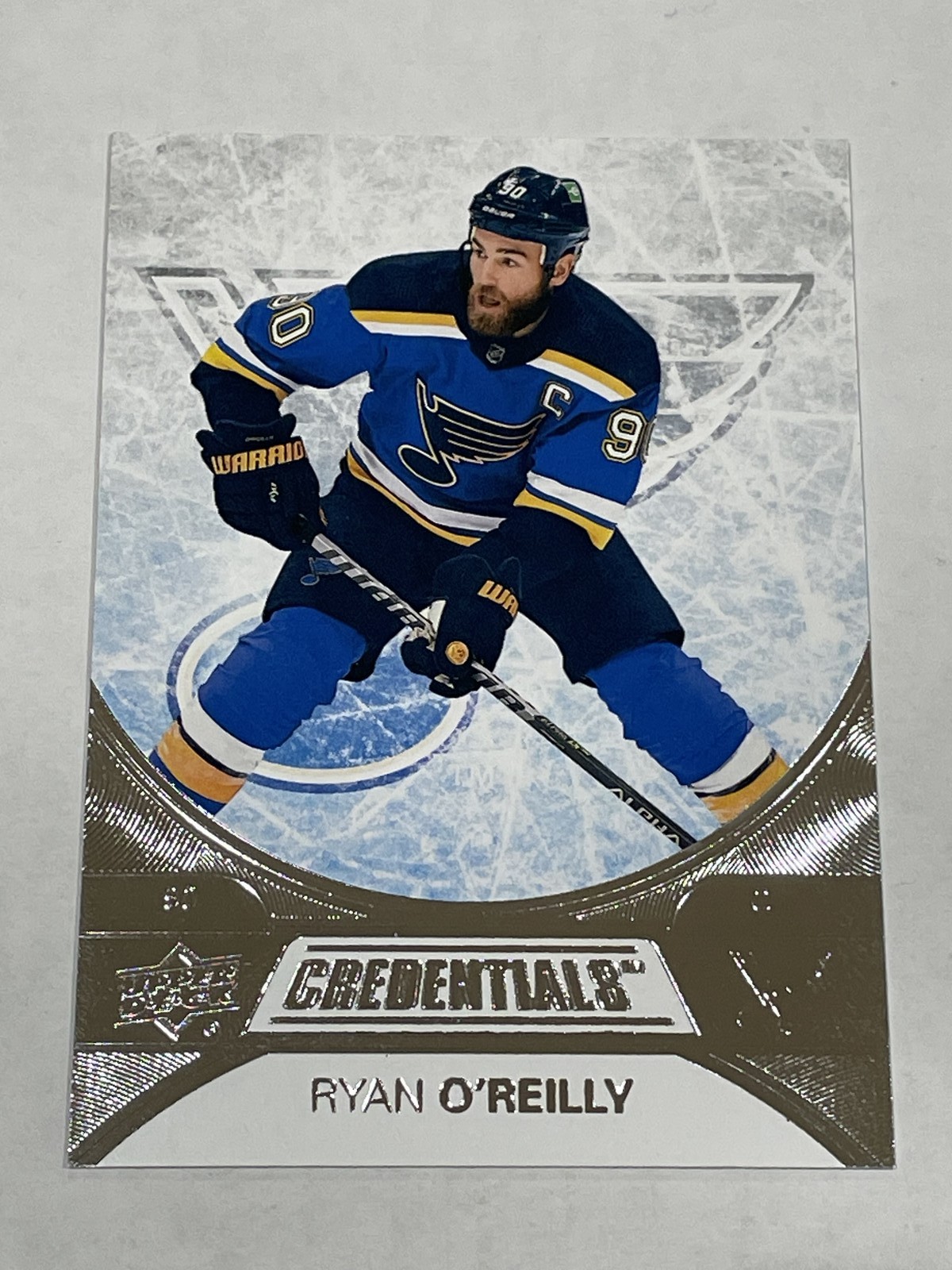 2021-22 Upper Deck Credentials Hockey #17 - Ryan O'Reilly - St. Louis Blues