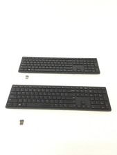 2x Dell KB3121Wp Wireless Keyboard USB Dongle Tested Working FREE SHIPPING
