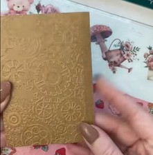 Handmade 3-Window ATC / ACEO Folder – Artist Trading Card Holder – Ready to Ship