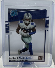 2020 Panini Chronicles - Clearly Donruss Rated Rookie CeeDee Lamb #RR-CL (RC) 🔥