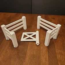 Vintage Little Tikes WRAP AROUND FENCES Replacement Parts Horse Stable Dollhouse