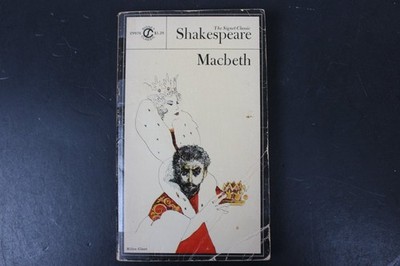 Macbeth William Shakespeare 1963 Signet Classic Milton Glaser Play Drama PB