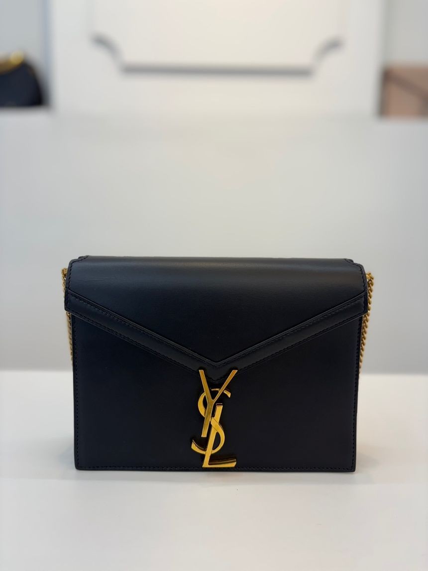 Borsa a tracolla Saint Laurent Cassandra nera 5327500SX2W 123525035