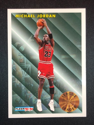 Michael Jordan #224 1993 Fleer card