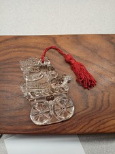 Waterford Crystal Marquis 2003 Baby's First Christmas Ornament