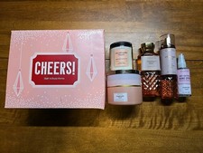 Bath Body Works BBW Cheers 5-Piece Champagne Toast Gift Set
