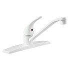 American Motorhome RV Single Lever Kitchen Tap, White df-nmk600wt