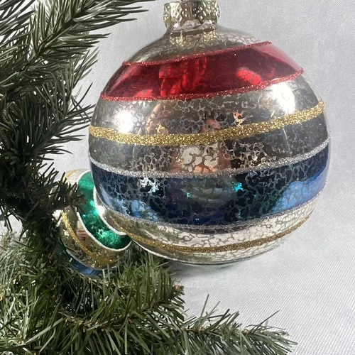 Raz Imports Glass Ball Ornament - Thumbnail 5