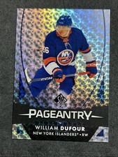 23-24 UD SP Authentic Hockey RC Pageantry P-84 William Dufour