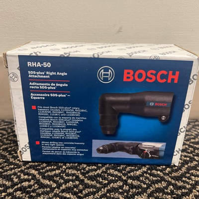 #ad BOSCH RHA 50 SDS Right Angle Attachment4 1 2 in.L 35KF98 $337.95