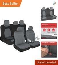Full Set Car Seat Covers In Neoprene - Waterproof Easy Install Universal Fit