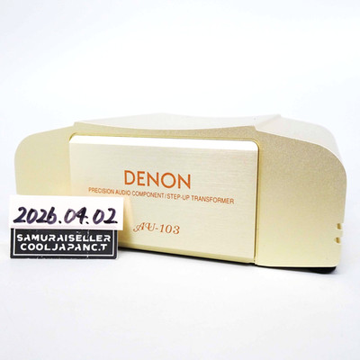 DENON AU-103 Step-Up Transformer for MC Cartridge Phono Audio