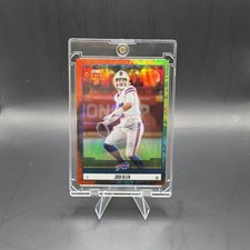 2025 Panini Select Score Select Throwback Josh Allen Tie Dye 15/25