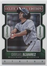 2014 Panini Elite Extra Edition Status Emerald Die-Cut 6/25 Dariel Alvarez 1u6