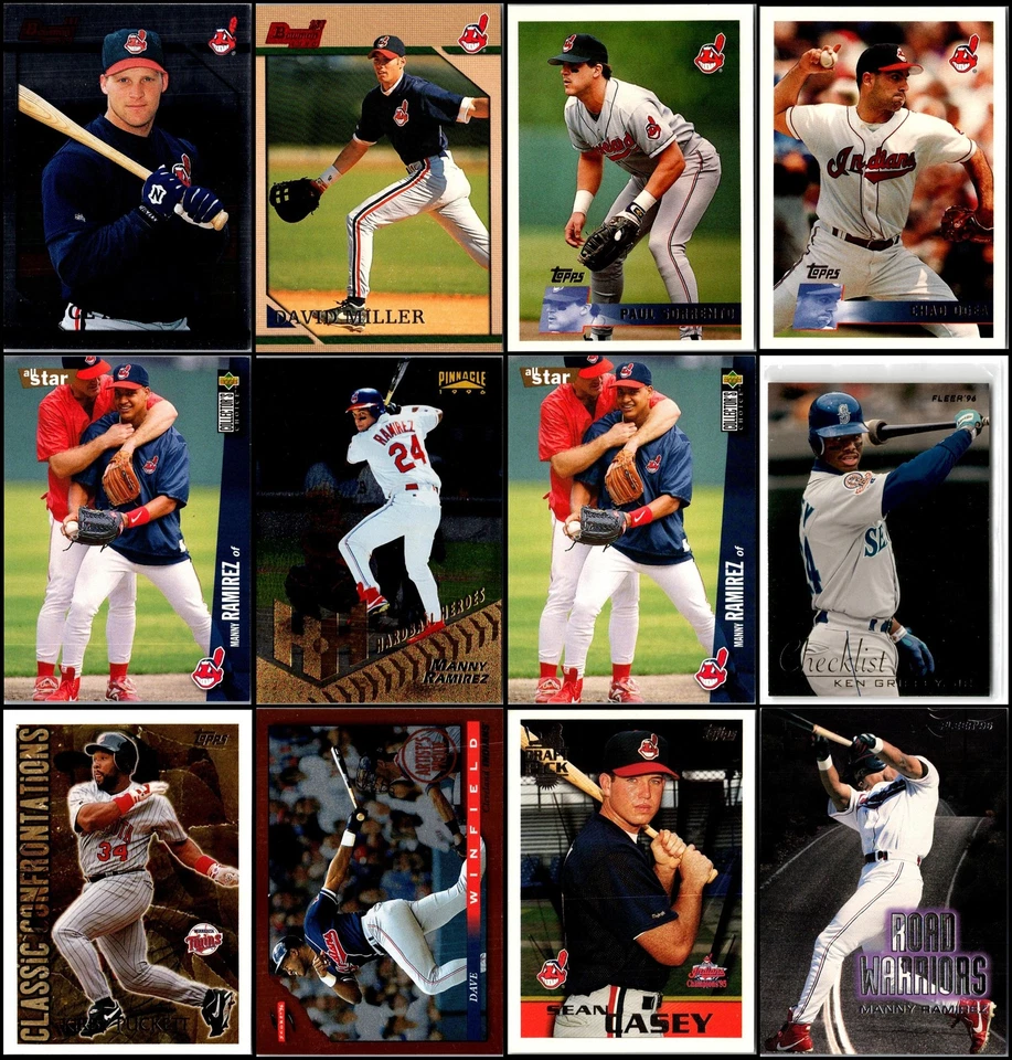 1996 Cleveland Indians (120) Card Lot - LIMITED EDITION – RARE GEM - Image 3 of 4