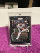 2022 PANINI PRIZM BASEBALL GERRIT COLE #20 BLACK PRIZM FINITE SP# 1/1 YANKEES
