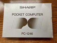 Sharp PC-1246 Tandy PC-8 Pocket Computer NEW Unused In Original BOX 1984