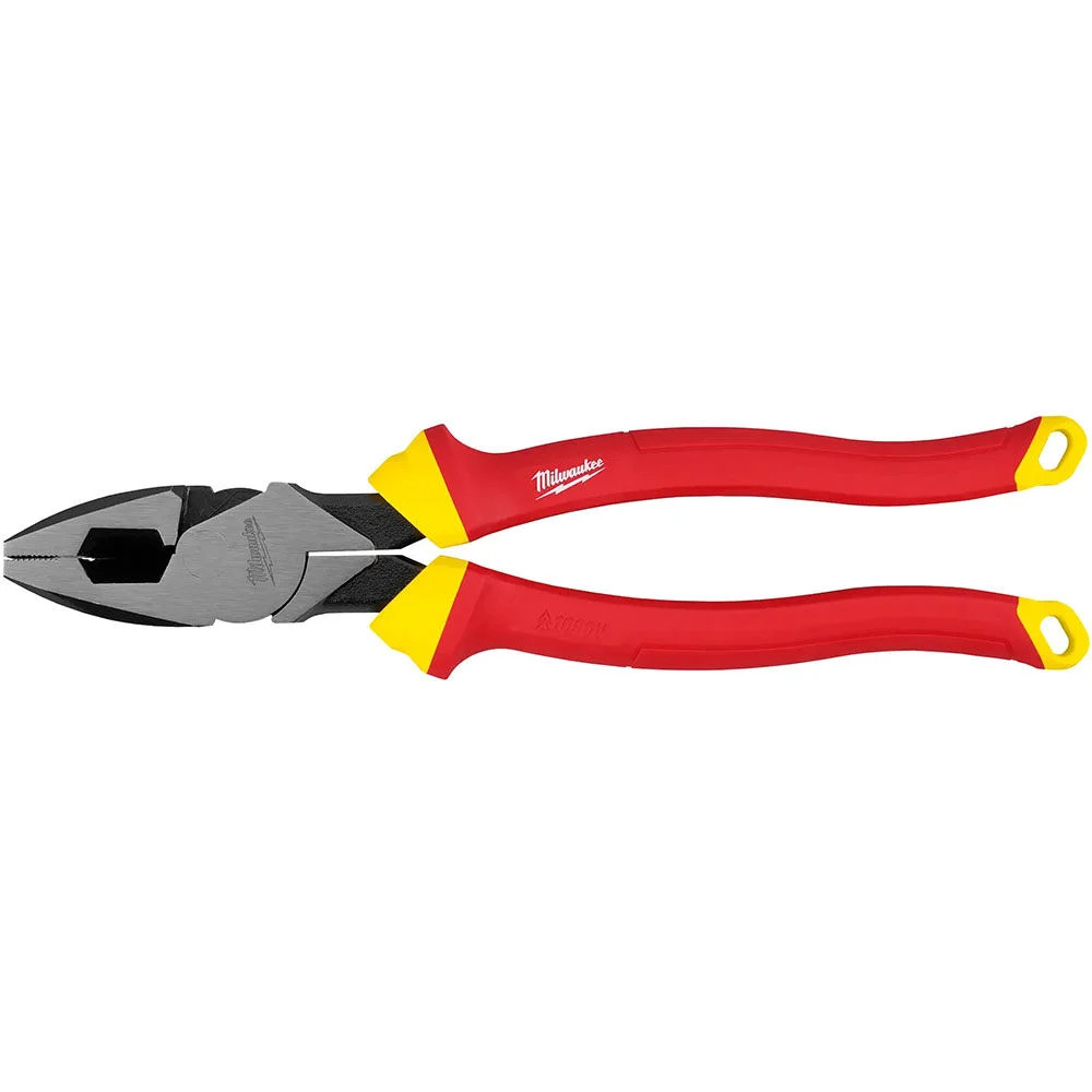 Изолированные 9-дюймовые плоскогубцы линейщика Milwaukee 1000V 11890₽