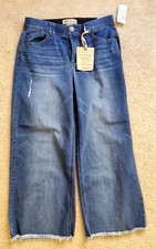 Democracy Highrise Mold And Hold Wide Leg Jeans Sz 8