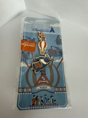 Dumbo Timothy Mouse 2 Pin Set Badge Disney HKDL Hong Kong Disneyland Brand New