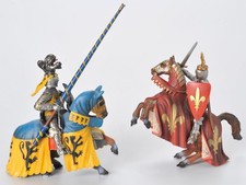 Vintage Schleich World of Knights Figurines Lot of 2 Model 70018 70020