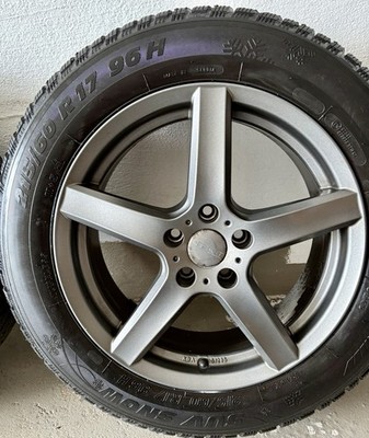4 x Komplettrad Winterreifen 215/60 R17 96 H + Dezent Alufelgen TTYY 7J X 17 H2