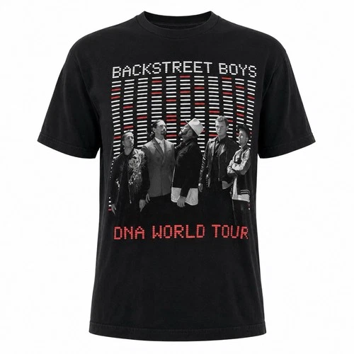Backstreet Boys DNA World Tour 2022 Concert T-Shirt Black XL Vintage vintage concert t-shirt, vintage, size XL, single stitch, B+ condition