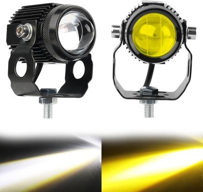 AUTOXBERT LED Motorcycle Pod Lights 60W 2pc White Amber