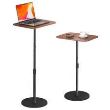 Adjustable Laptop Floor Stand  Portable Standing Desk - Height Adjustable