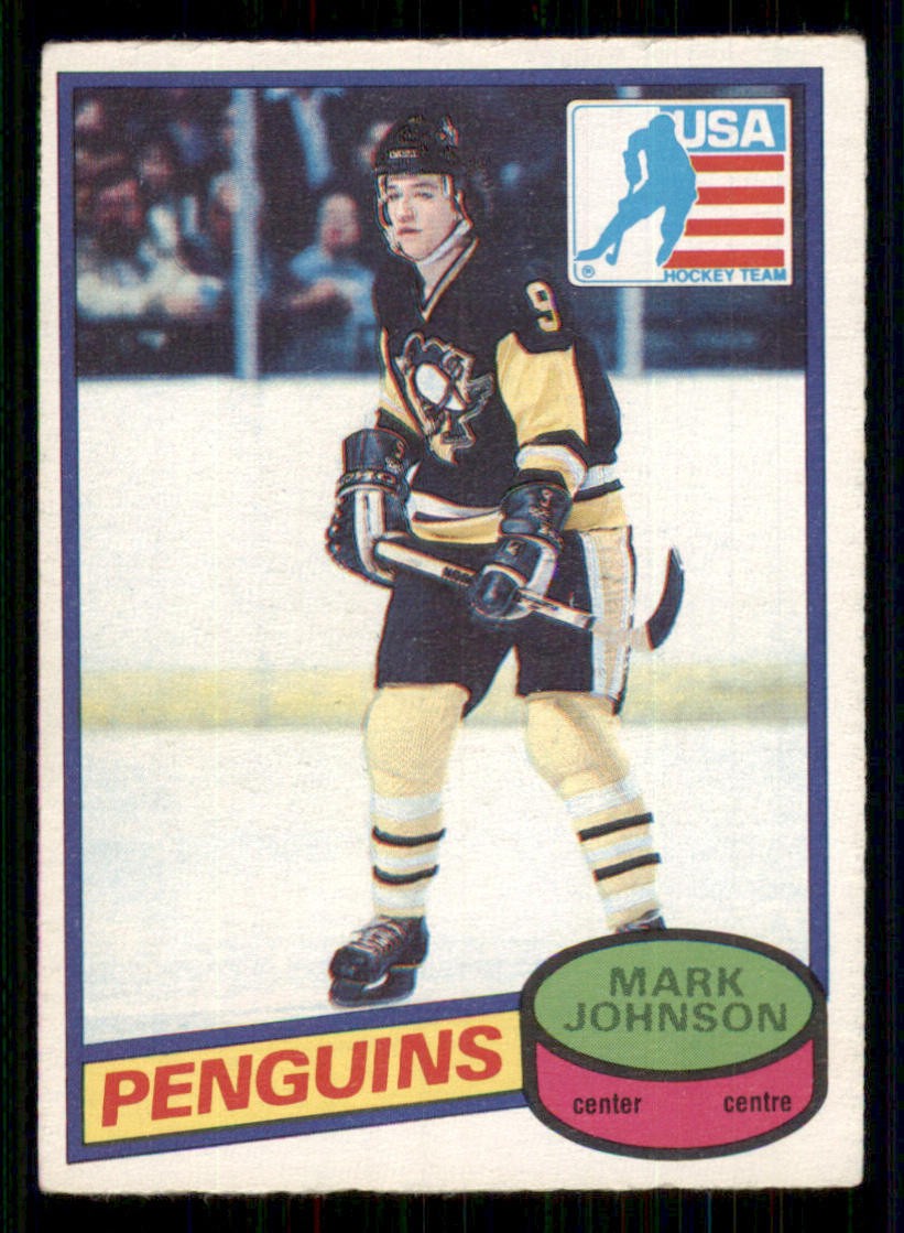 1980-81 O-Pee-Chee #69 Mark Johnson OLY RC
