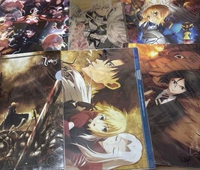 Fate Zero Grand Order Clear File 6er Set Authentic Collectible Anime Japan