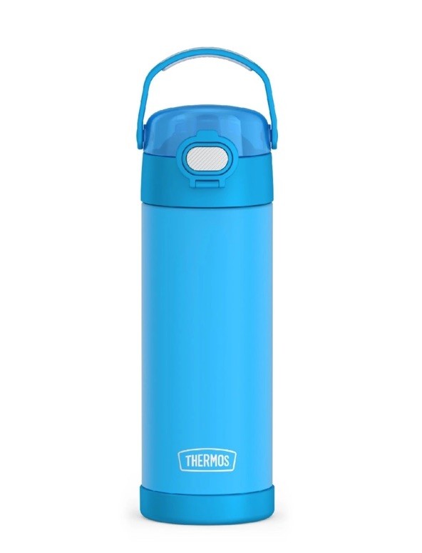 Funtainer 16 Ounces Thermos Funtainer 16 Ounce Bottle, Electric Blue