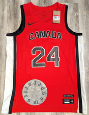 NWT Dillon Brooks Team Canada Basketball 2024 Nike Swingman Men Jersey L 48